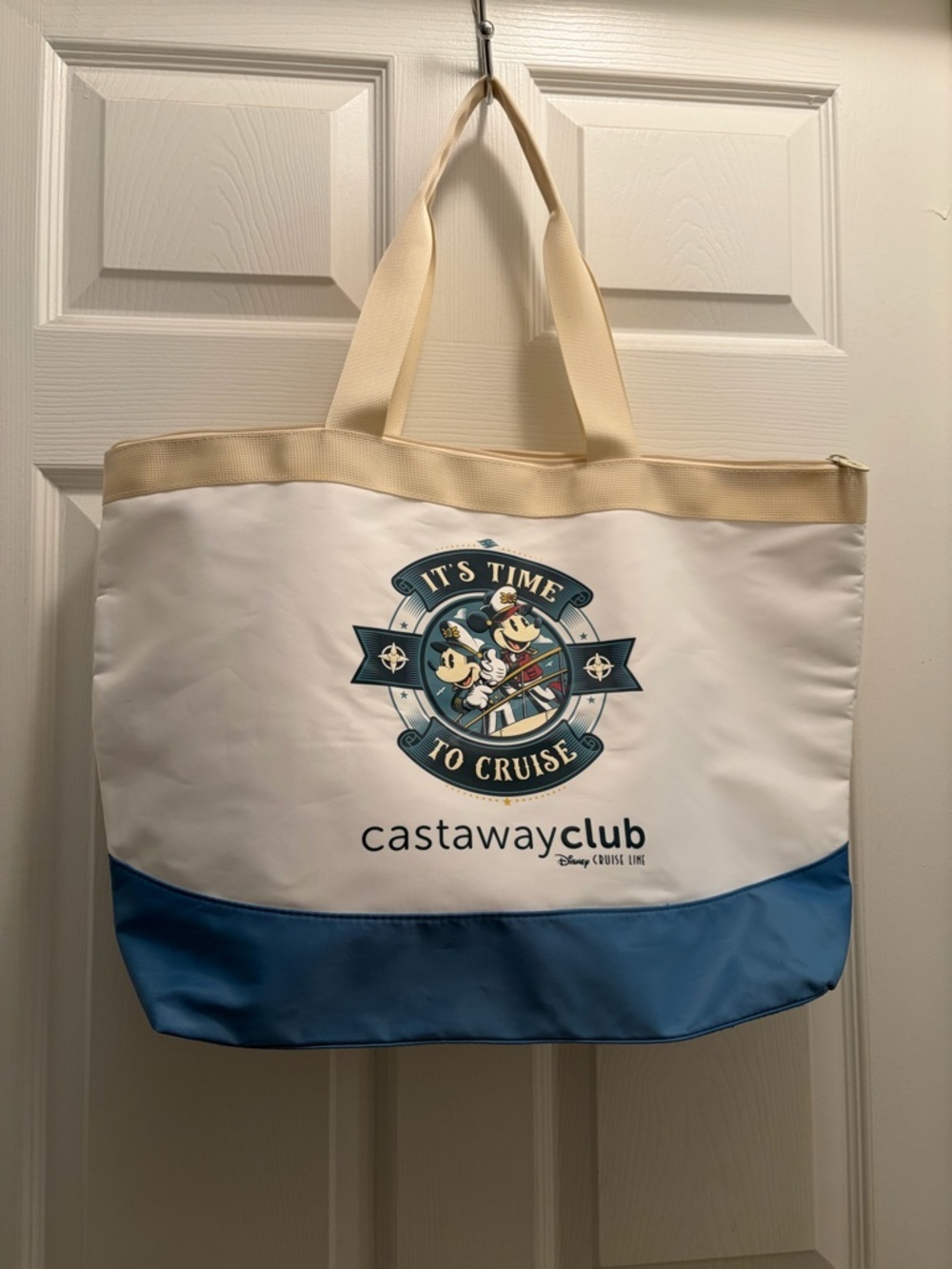Disney Cruise Line Castaway Club Mickey Minnie Cruise Tote Bag
